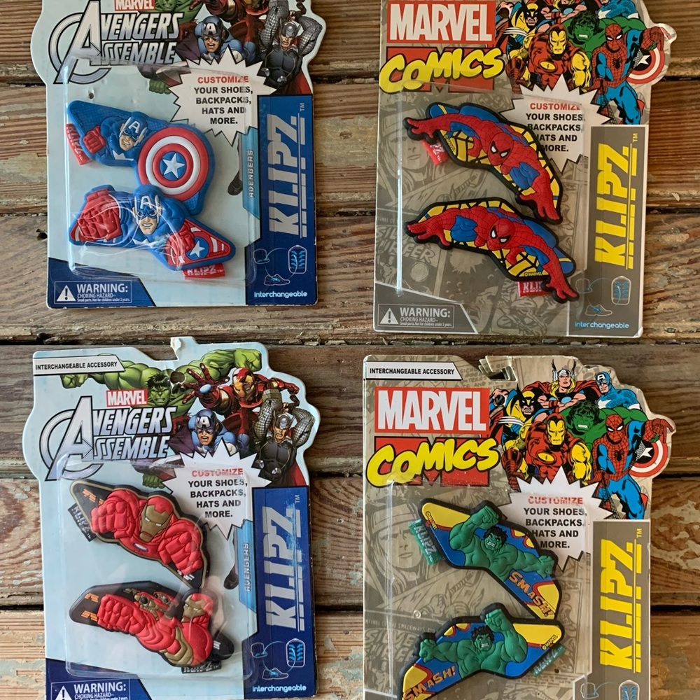 Klipz Superhero Shoe Accessory